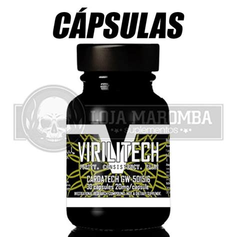 Cardatech Cardarine Gw Mg Caps Virilitech Na Loja Maromba