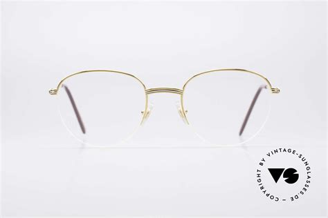 Glasses Cartier Colisee Round Luxury Eyeglasses