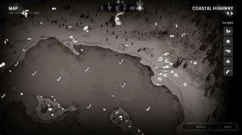 Long Dark Coastal Map