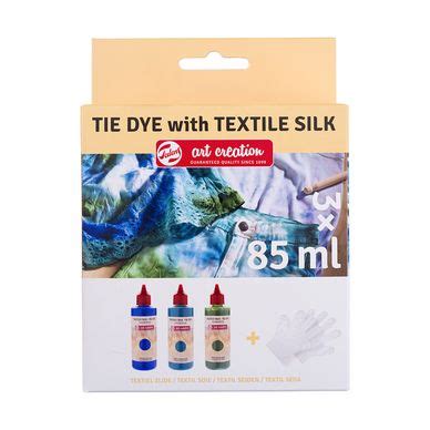 Teinture Soie Tie Dye X Ml Kit Bleu Artcreation Chez Rougier Pl