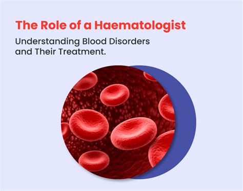 The Role Of A Haematologist Understanding Blood Disorders And Their