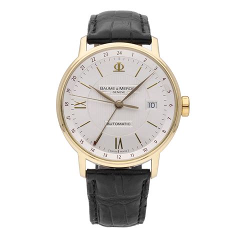 Baume Mercier Classima Executive K Yellow Gold Auto Mm Men S