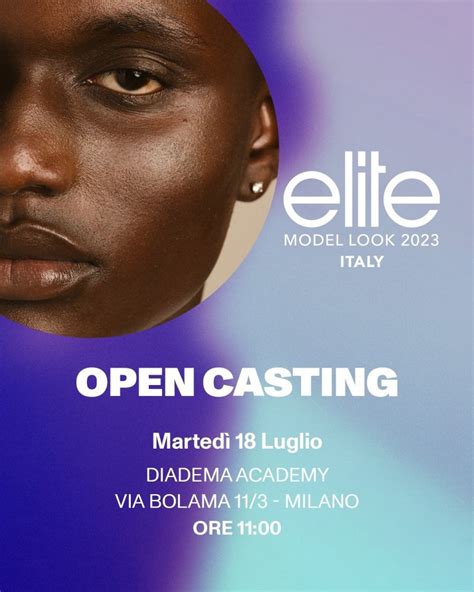 Elite Model Look Italy Casting 2023 Announced - Elite Model Look