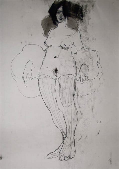 NUDE No Billboard Size X Cm Drawing By Michael Lentz Saatchi Art
