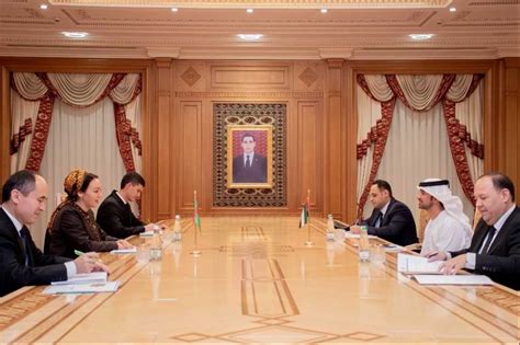 Uae Ambassador Meets Speaker Of Turkmen Parliament