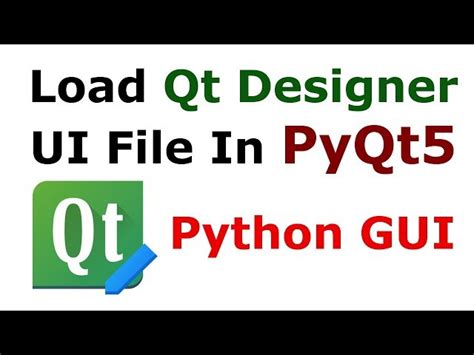 فیلم آموزشی PyQt5 نحوه بارگیری فایل Qt Designer UI آموزش رابط کاربری