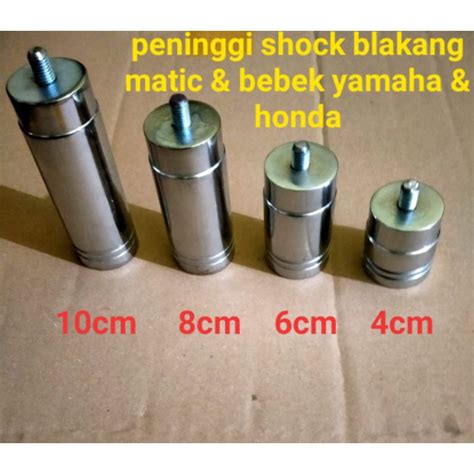 Jual Peninggi Shock Belakang All Matic Bebek Honda Yamaha Shopee