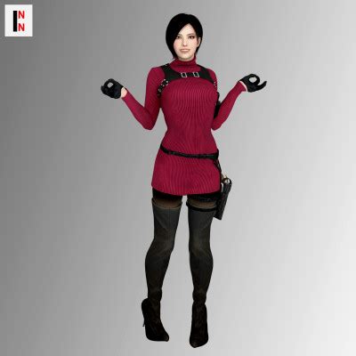 RE4 - Ada Wong for Genesis 8 Female Daz Content by INN