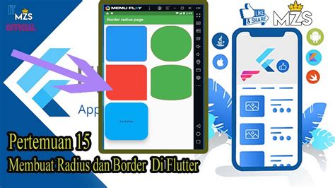 Tutorial Membuat Radius Di Flutter Youtube
