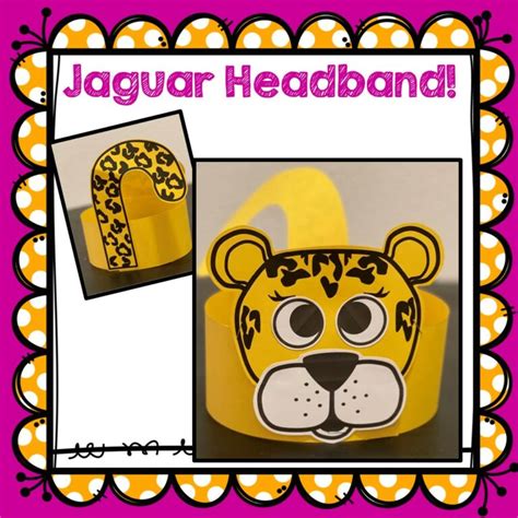 Jaguar Craft Jaguar Headband Made By Teachers