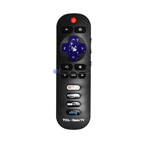 Genuine Tcl Rc Tv Remote Control With Roku Built In Hbo Netflix