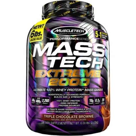 Muscletech Mass Tech Extreme Packaging Type Plastic Jar At Rs