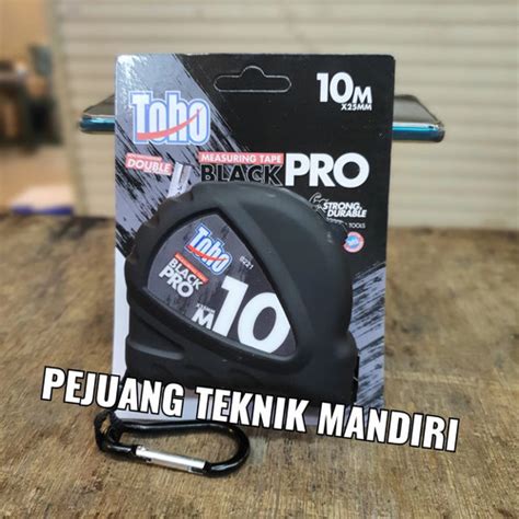 Jual Meteran Meter Toho Black Pro Premium Alat Ukut Plat M Toho