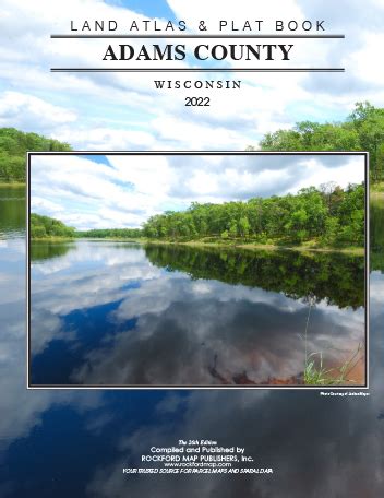 Wisconsin - Adams County Plat Map & GIS - Rockford Map Publishers