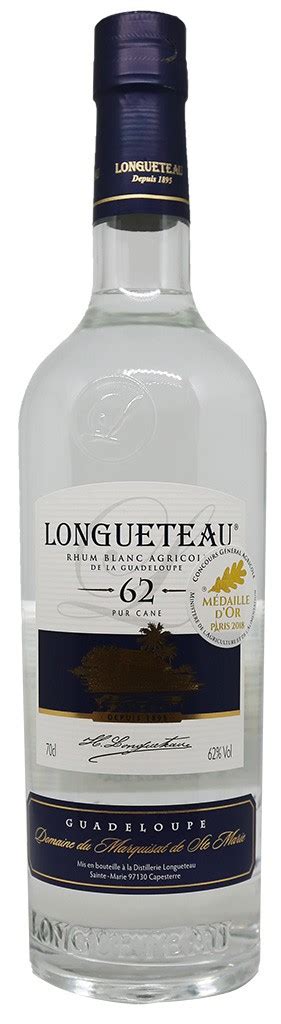 Rhum Agricole Pur Jus De Canne Longueteau Rhum Blanc Clos