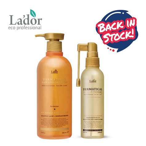 [Bundle of 2] Lador Dermatical Hair Loss Shampoo (for thin hair) 530ml ...