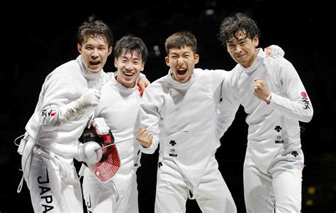 Tokyo Olympics Fencing Epee Japan team Gold medal 012 | JAPAN Forward