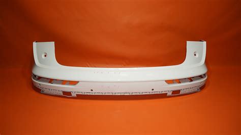 Audi Q Rear Bumper A White Oem