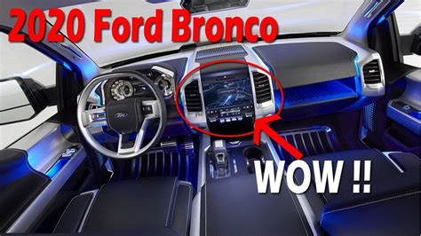 Look This 2020 Ford Bronco Concept Release Date Price Furious