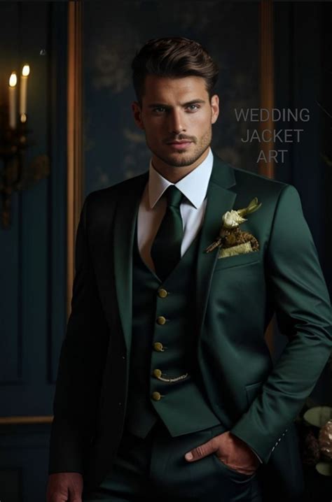 Men Green Suits Wedding Suits Events Wear Suits Casual Slim Fit Suit