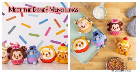 Meet the Disney Munchlings – Disney’s Sweetest New Plush Line | the Disney Driven Life