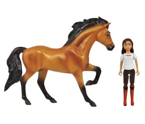 Breyer Spirit Riding Free Spirit & Lucky Small Horse & Doll Set, 1 Each ...