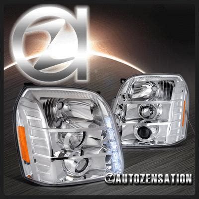 Sell Gmc Yukon Xl Yukon Denali Chrome Led Drl Projector