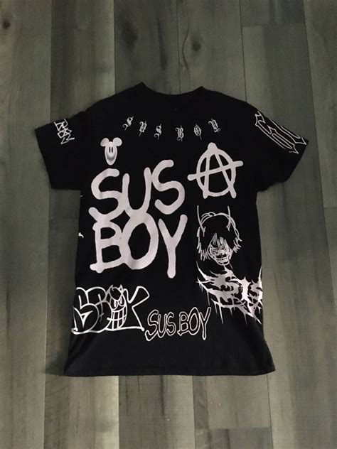 Streetwear Sold Out Sus Boy Logos Tee Grailed