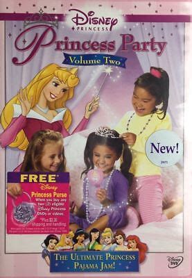 Disney Princess Party Volume Two DVD Brand New Factory Sealed ...