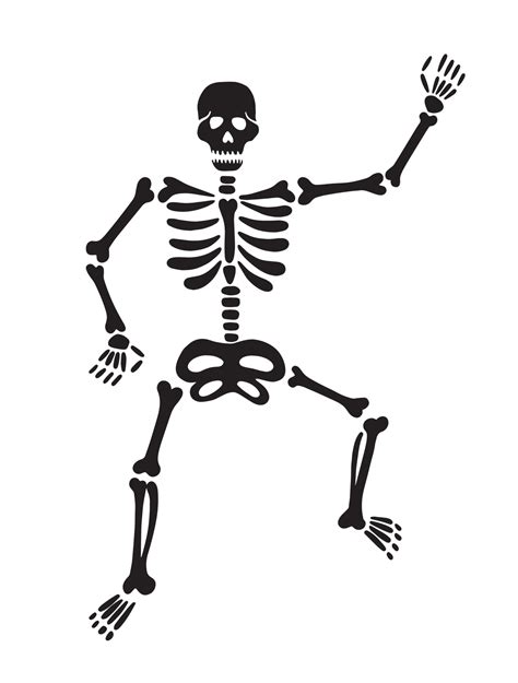 dancing skeleton on a white background 3362289 Vector Art at Vecteezy