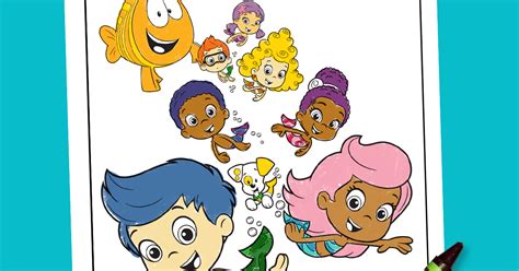 Bubble Guppies Coloring Sheet | Nickelodeon Parents