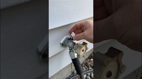 Easy Fix For Hose Bib That Has A Built In Vacuum Breaker Diy