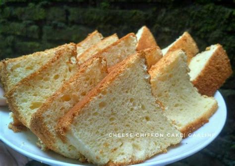 Resep Cheddar Cheese Chiffon Cake Oleh Softcookie Cookpad