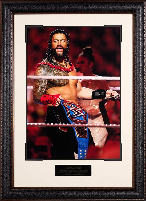 Roman "Acknowledge Me" Reigns World Wrestling Entertainment 16" x 20" – Millionaire Gallery