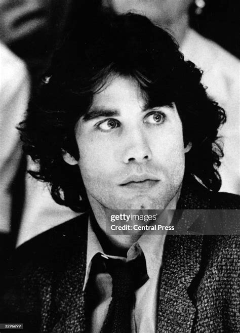 American Singing And Dancing Actor John Travolta In The Year That He