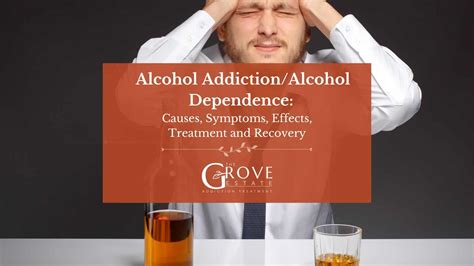 Alcohol Addiction/Alcohol Dependence: Causes, Symptoms, Effects ...