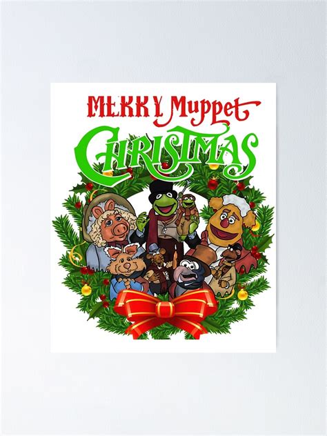 "The muppet christmas carol " Poster for Sale by Cutelings | Redbubble