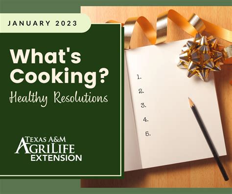 January 2023 What's Cooking Recipes - Walker