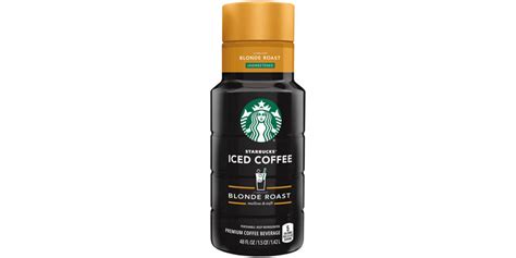 Starbucks® Unsweetened Blonde Roast Iced Coffee 48 Fl Oz Bottle