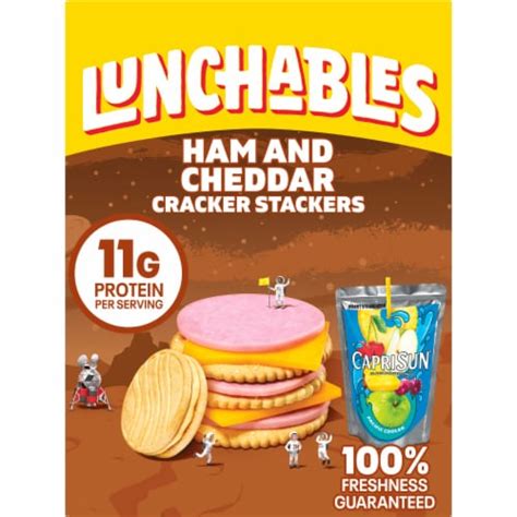 Lunchables Ham And Cheddar With Capri Sun Convenience Meal 95 Oz Ralphs