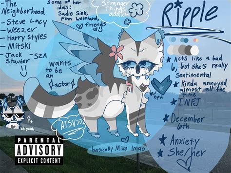 Ripple - Official reference sheet 2023!! by ripples-doodles on DeviantArt