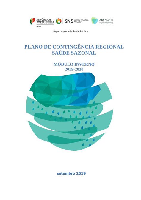 Pdf Plano De Conting Ncia Regional Sa De Plano De Conting Ncia