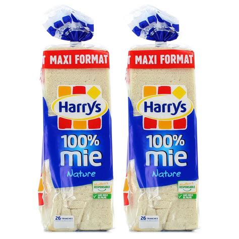 Harry S Pain De Mie Nature Sans Croute Petites Tranches X G