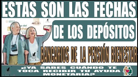 ≫ Estas Son Las Fechas De Los DepÓsitos Bancarios De La PensiÓn