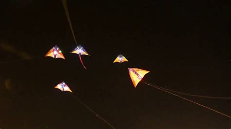 Led Night Flying Kites Youtube