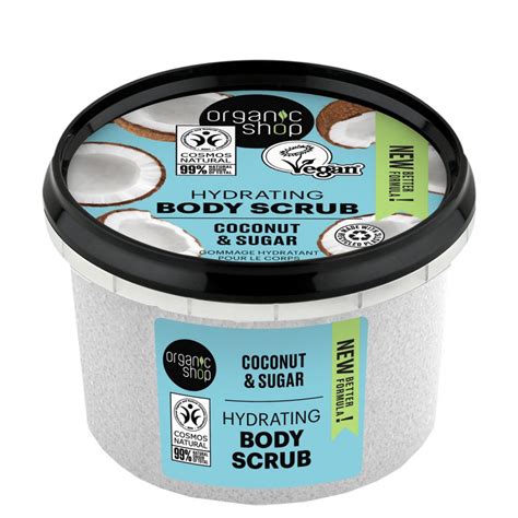 Scrub De Corp Cu Cocos Si Zahar Ml Organic Shop Dr Max Farmacie