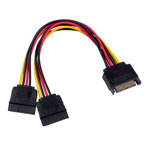 6" SATA Power Y Splitter Cable Adapter-Male to Female | Shop Today. Get ...