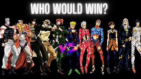 The Passione Vs Stardust Crusaders Youtube