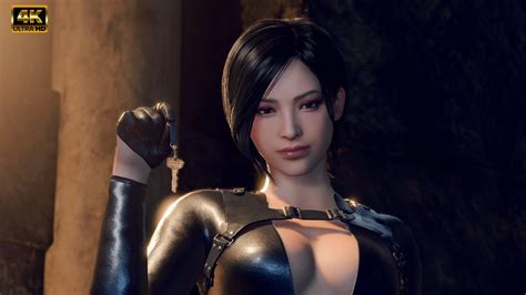 Resident Evil Remake Ada Wong Catsuit All Cutscenes K Fps