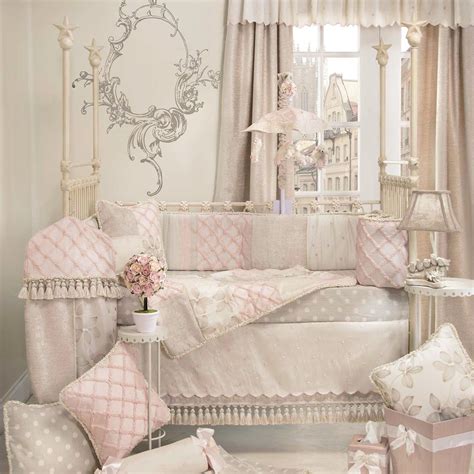 Crib Baby Bedding Sets - Mini crib bedding set for girl Crib Set For ...